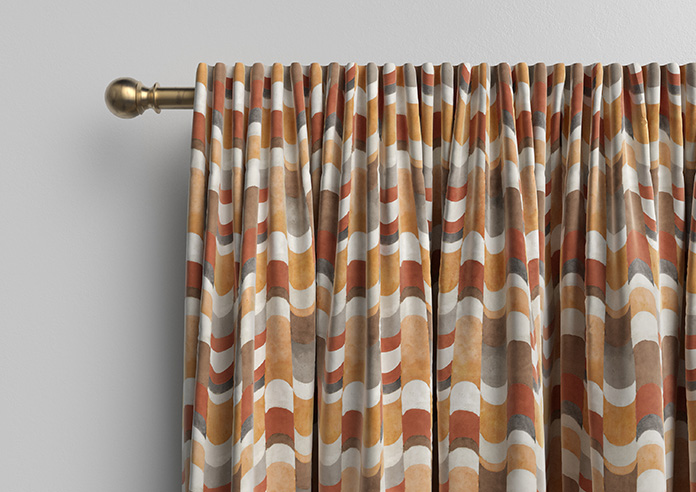 Castillo Velvet, Copper - Made to Measure Curtain - Image 10